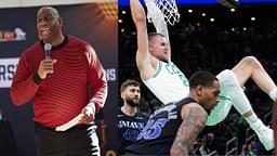 “Key to the Celtics Win Tonight”: Magic Johnson Praises Kristaps Porzingis Following Celtics’ Dominant Game 1 Win