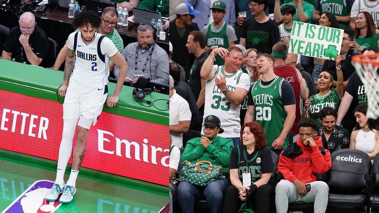 After Kyrie Irving, Mavericks Rookie Takes a Dig at Celtics Fans' Lack of 'Loudness'