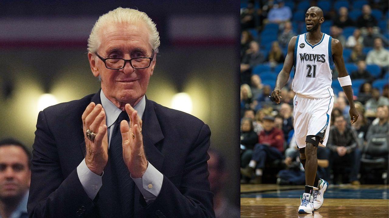 “Pat Riley Started Clapping”: Kevin Garnett Recalls Impressing Heat HC and Celtics Legend in Pre-Draft Workout