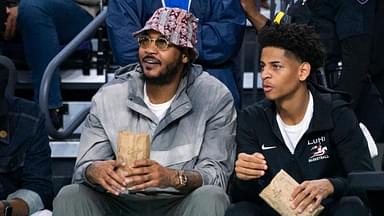 Carmelo Anthony Defends Son Kiyan's Shooting From Nate Robinson's Comments