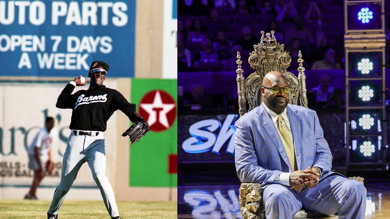 Michael Jordan's Magnanimous Stature Led To Fans Asking Shaquille O'Neal For Signed Baseballs Says Gary Vider