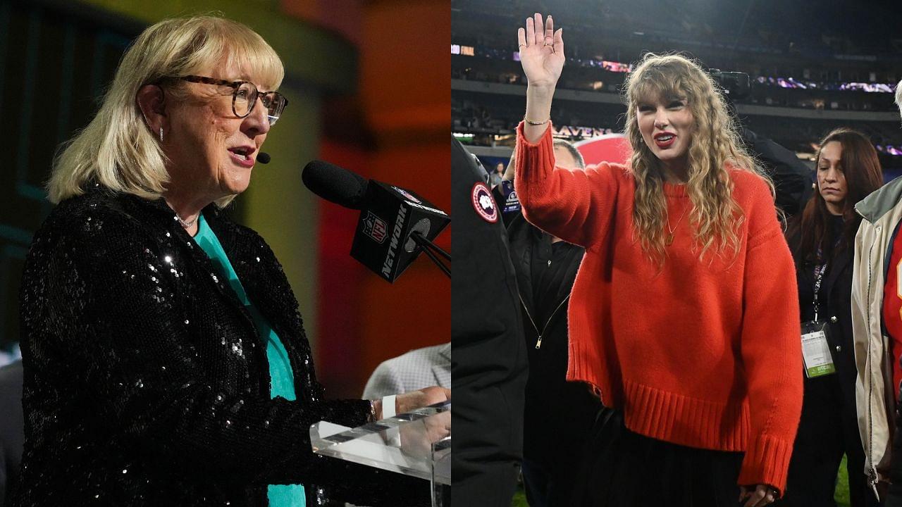 Fans Left In Disbelief After Resurfaced Video Shows Travis Kelce’s Mother Donna Being Taller Than Taylor Swift