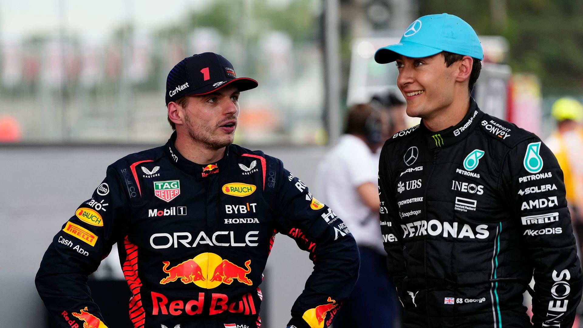 George Russell Looks at Max Verstappen and Fernando Alonso as Beacons of Hope in His Career