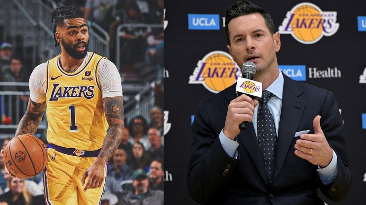 D’Angelo Russell Shows Faith in Lakers HC JJ Redick After Exercising $18.7M Opt-In