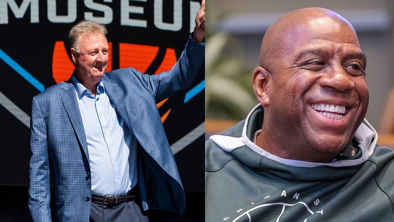 "He Don't Care About The Celtics": Magic Johnson Confirms Larry Bird Is 'All Pacers' Now