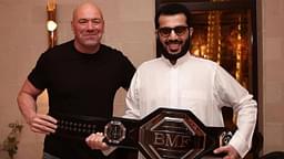 ‘Got Dana White by the B*lls’: Fans Troll UFC Boss as Turki Alalshikh Holds His Hand and Walks Him Around