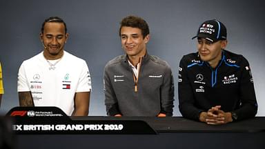 Sky F1 Reporter Mentions a Record That Can Be Achieved by Lewis Hamilton, Lando Norris and George Russell in Silverstone