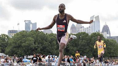 World Champion Jereem Richards Secures 200M Victory at the Racers Grand Prix