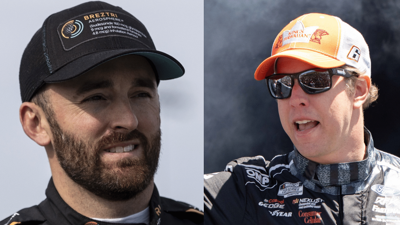 WATCH: Brad Keselowski & Austin Dillon Trade Blows At Loudon In 2022 As ...