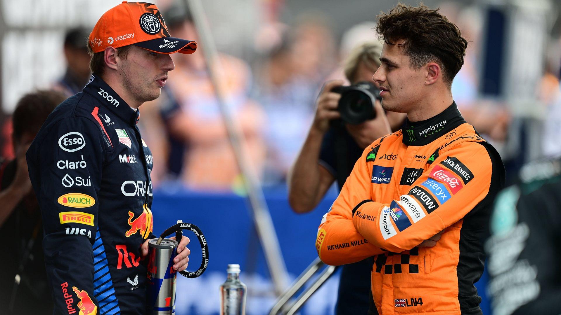 Max Verstappen and Lando Norris Cannot Believe the Penalty Charles Leclerc Got for His “Road Rage” Incident