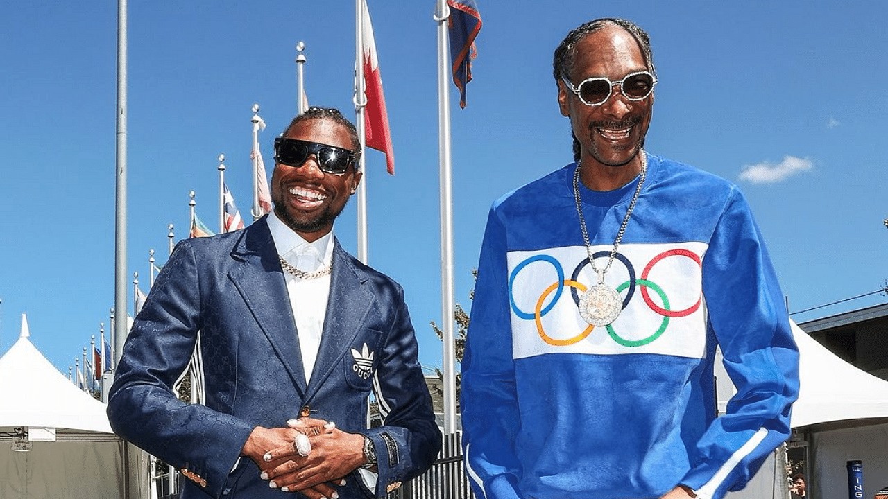 Snoop Dogg and Noah Lyles Unveil the Athlete’s Rare YuGiOh Collection at the US Olympic Trials