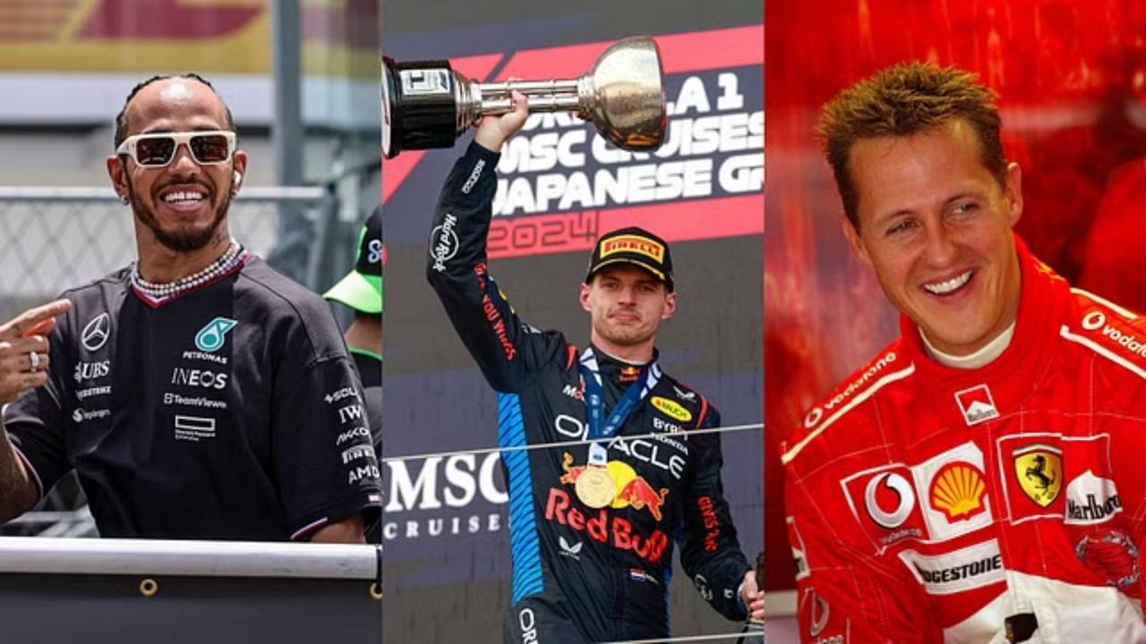 Scary Max Verstappen Stat Could Be a Real Threat to Lewis Hamilton and Michael Schumacher’s Respective Tallies