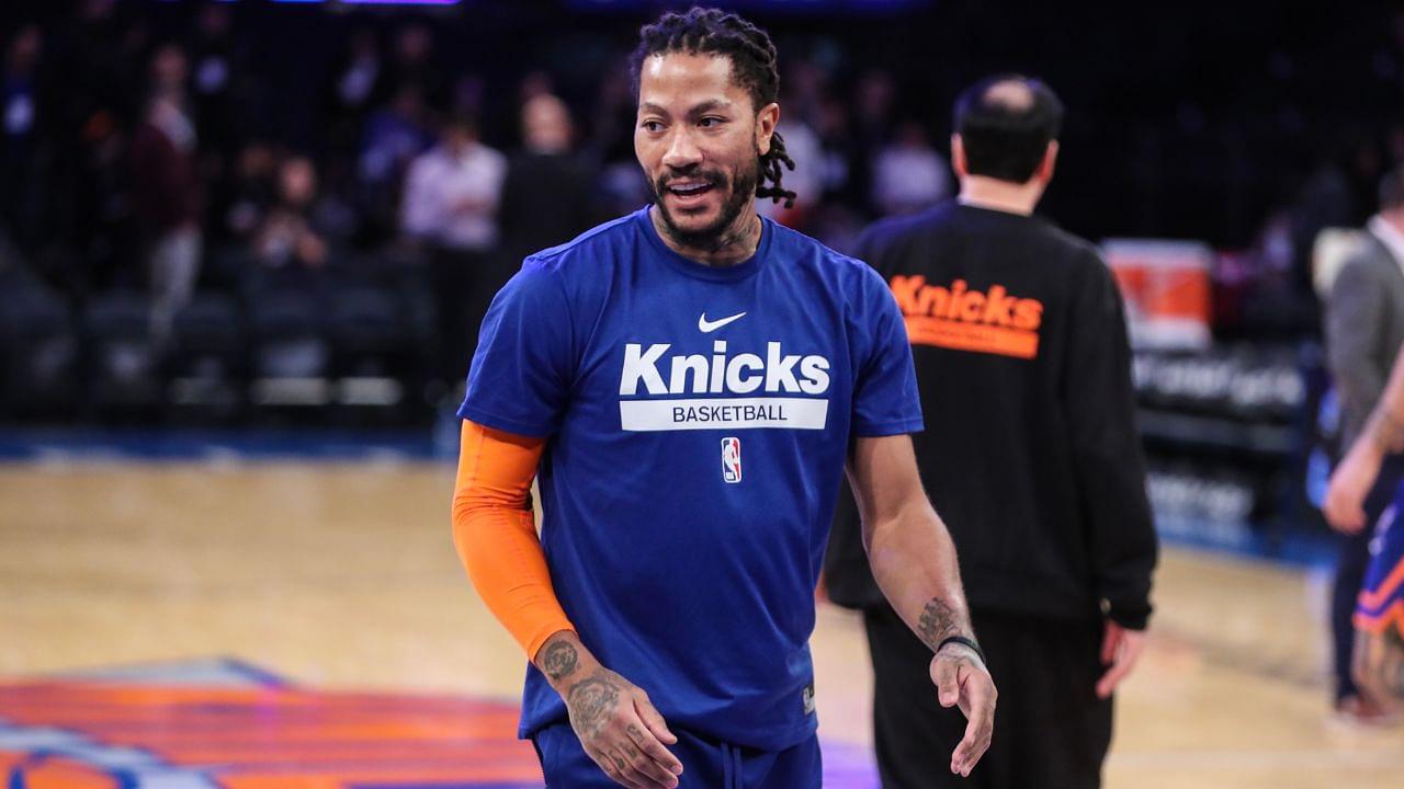 Derrick Rose Breaking Down Mid Documentary After Being Traded to Knicks Resurfaces