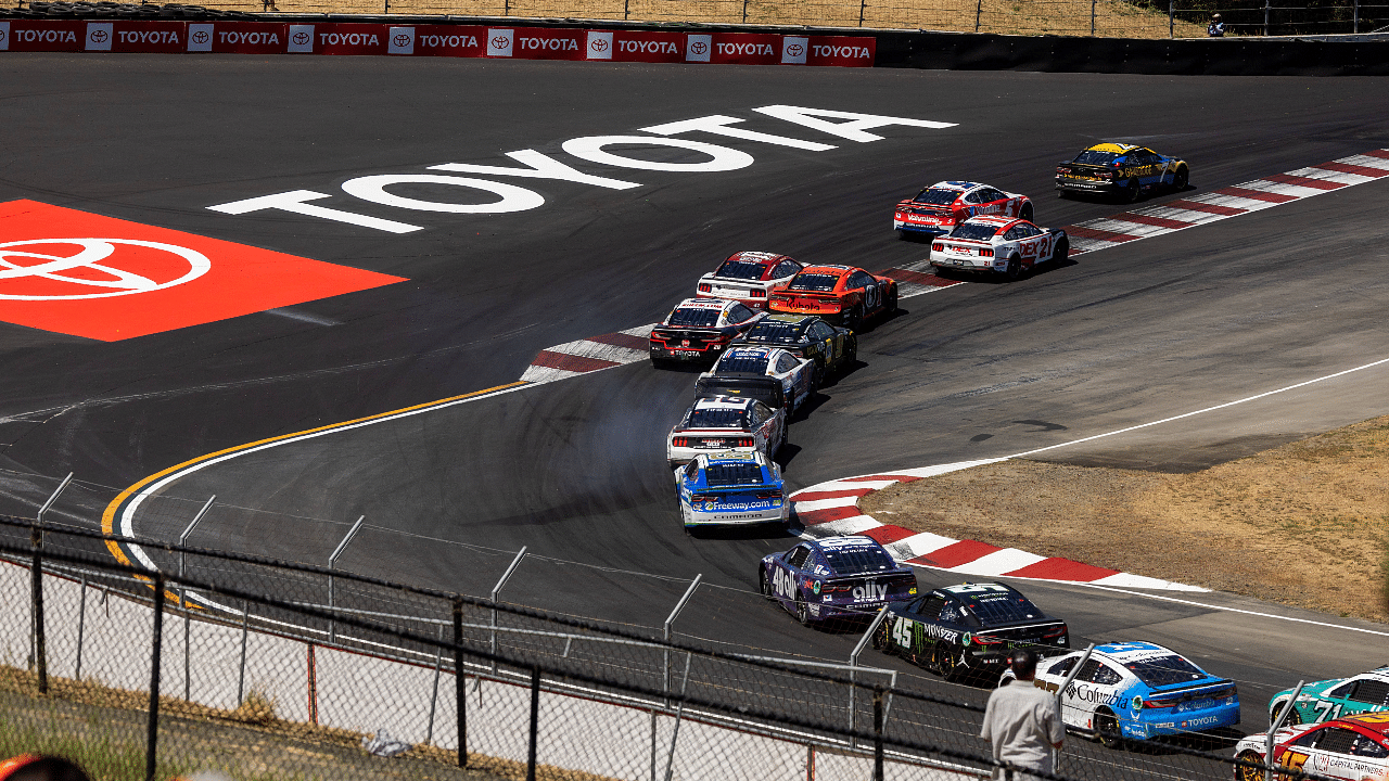 How a Newly Resurfaced Track Influenced Multiple Cautions During NASCAR Cup Race at Sonoma