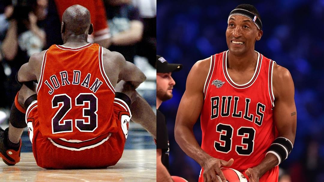 Michael Jordan Berating Scottie Pippen For Not Passing to Him in an NBA ...