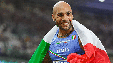After an Electrifying 100M Win, Lamont Marcell Jacobs Secures Another Gold for Team Italy With an Uplifting Message for Fans