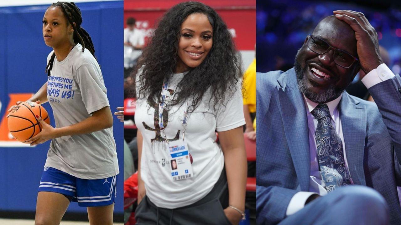 Shaquille O'Neal Shows No Mercy To Daughters Me'Arah and Amirah, 'Cheats' in a 2v1 Game