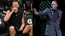"KP Jumper Looking Good": Kevin Garnett Hypes Up A Potential Kristaps Porzingis Return For The NBA Finals