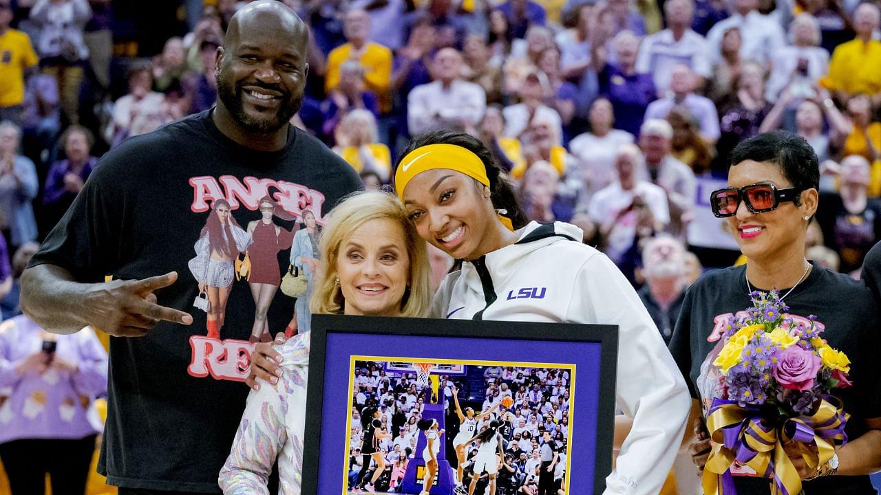 Shaquille O’Neal Celebrates Angel Reese’s Dominant Start to Her WNBA Career