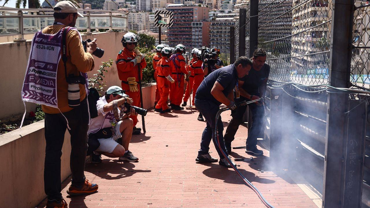 F1 Photographer Who Fell Victim to Sergio Perez’s Crash in Monaco Considers Himself 'Lucky'