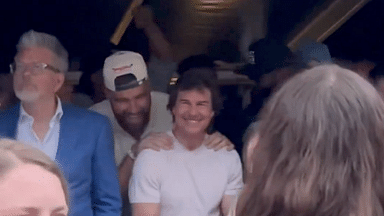 “So Kind For Letting Short People Like Tom Stand in Front”: Swifties in Splits Over Travis Kelce, Tom Cruise Crossover During Taylor Swift’s Concert