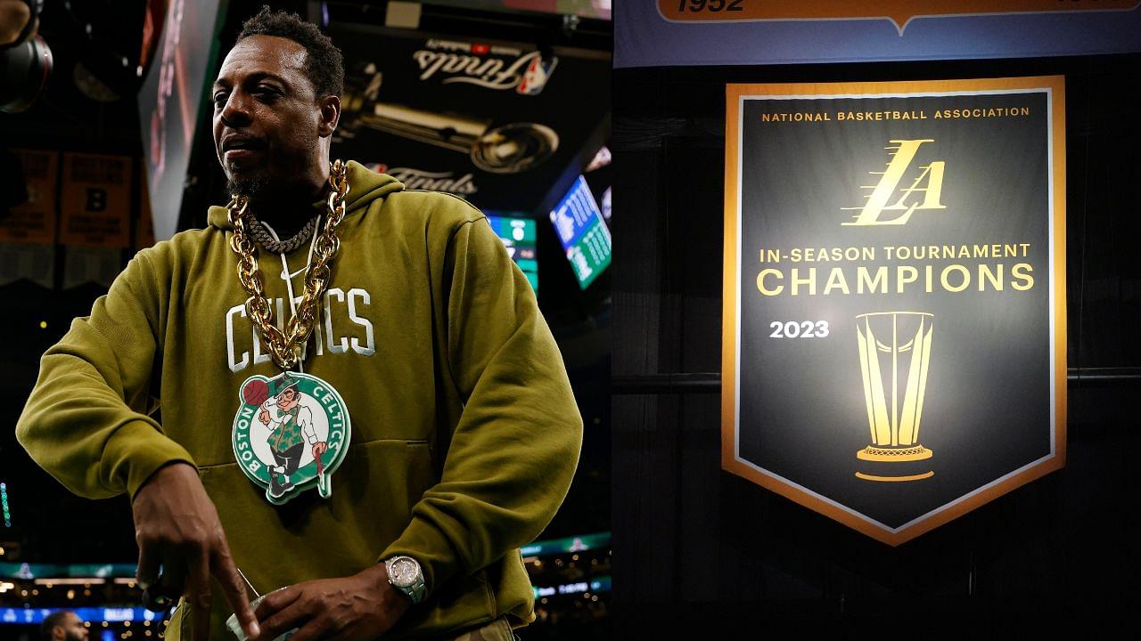 Paul Pierce Throws Shade at Lakers Hanging IST Banner Following Boston's 18th Championship