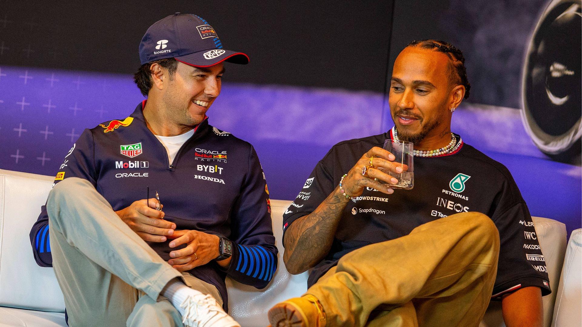 Did Sergio Perez Just Tell Lewis Hamilton to Tone Down His Fashion?