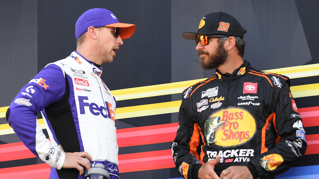 Martin Truex Jr. Details Reliance on Teammate Denny Hamlin Amidst Upcoming Daytona “Crapshoot”