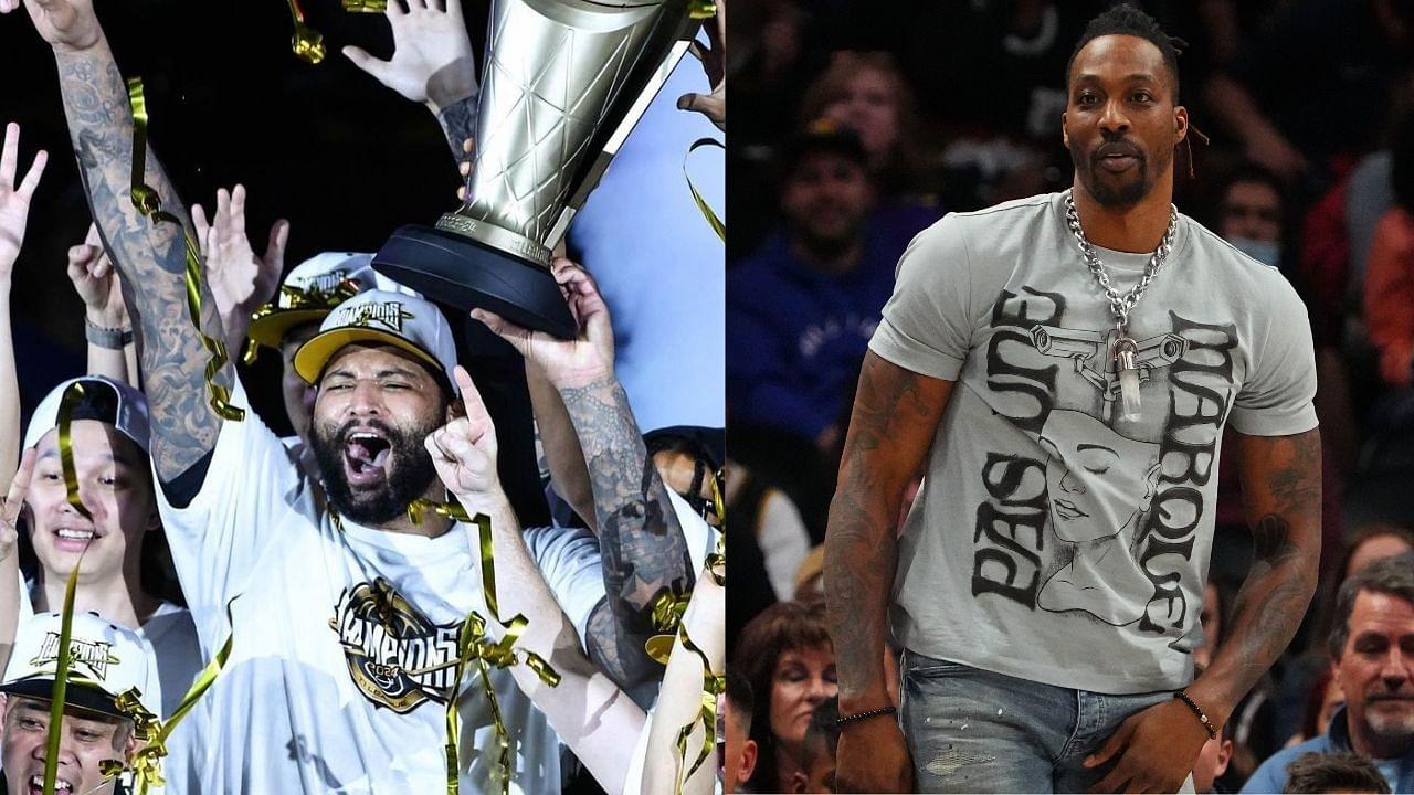 Dwight Howard Cheers on DeMarcus Cousins for Winning T1 League Championship with Taiwan Beer Leopards
