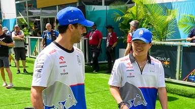 Signals of Hostility Stomped Out As Yuki Tsunoda Shares His Version of "Complete Driver" Daniel Ricciardo
