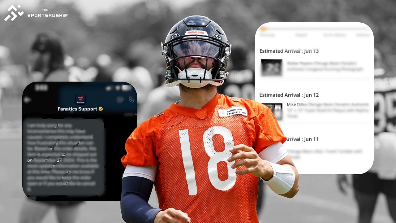 Fanatics Makes Up for Caleb Williams Jersey Delay After Bears Fan Complains On Social Media