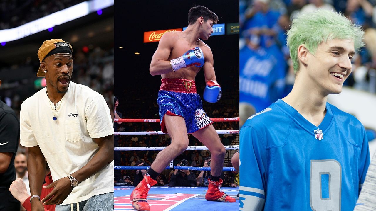 Jimmy Butler Annoyed by Boxer Ryan Garcia's Antics in Ninja's High ...