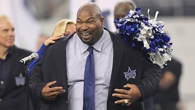 Dallas Cowboys Lineman Who Wears Larry Allen’s Number Honors Him by Taking On the 700lbs Challenge