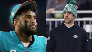 Aaron Rodgers Gets Relegated to 3rd Best in AFC East Behind Tua Tagovailoa