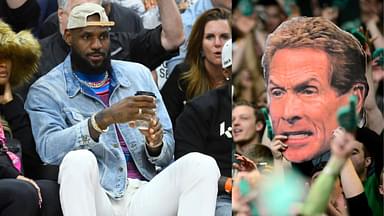 Skip Bayless Blatantly Disses Lebron James for Missing NBA Finals While Trying to Keep up With His Workout Regime