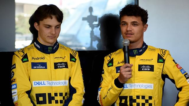 Oscar Piastri's DM Reveal Leaves Lando Norris Tight Lipped