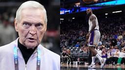 LeBron James Celebrates Jerry West With a Series of Photographs After Lakers Legend Passes Away at 86