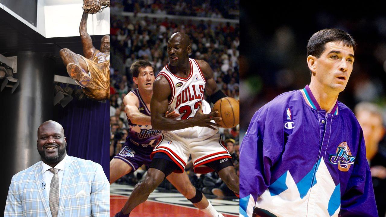 Amidst Michael Jordan's Recent Controversy, Shaquille O'Neal Uses 'Fake' John Stockton Assists To Stand By Him