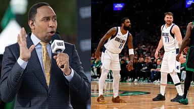 Stephen A. Smith Blames Luka Doncic For Messing Up Kyrie Irving's Game