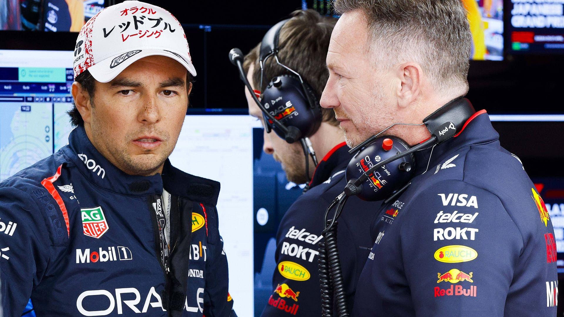 Christian Horner Should Only Ponder Around Sergio Perez Only if Carlos Sainz Is in the Picture; Claims F1 Expert