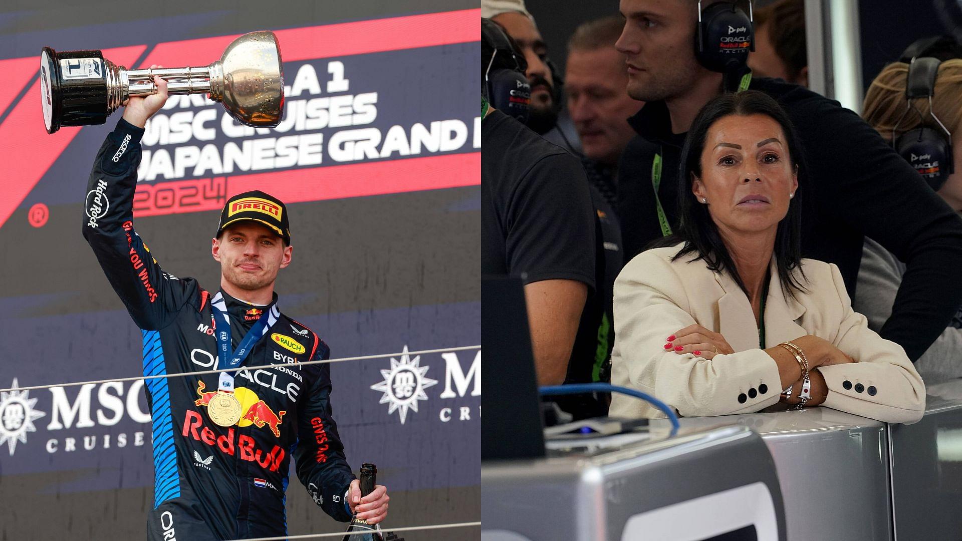 “Not All About His Dad”: Max Verstappen’s Mother Sophie Kumpen Hailed for Making a Champion Out of Him