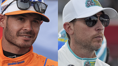 With Denny Hamlin Misfortune, Kyle Larson Insists Staying in Contention for NASCAR Regular Season Title