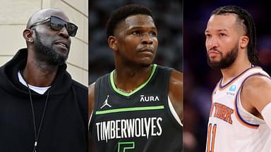 Jalen Brunson Remembers Kevin Garnett's 'Vacation Take' to Justify Anthony Edwards and Co.'s WCF Loss