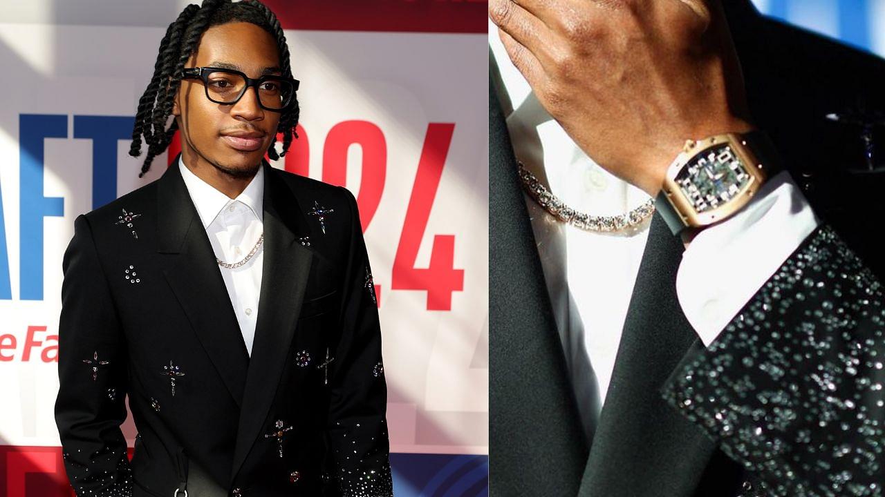 Rob Dillingham Dazzles at the 2024 NBA Draft, Cops $178,000 Richard Mille