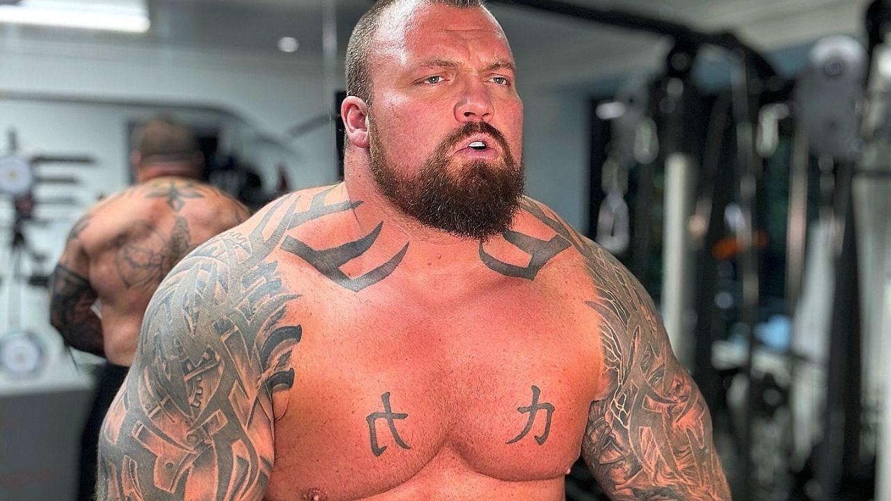 Strongman Eddie Hall’s Latest Venture in MMA Grabbed Eyeballs From the Fitness Community