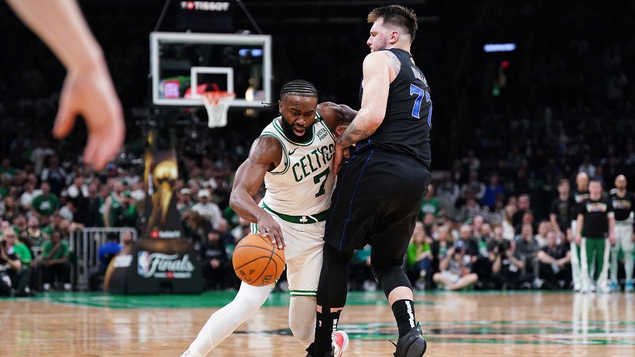 Basketball or Chess? Luka Doncic and Jaylen Brown Set to Battle Each Other on Simultaneous Fronts