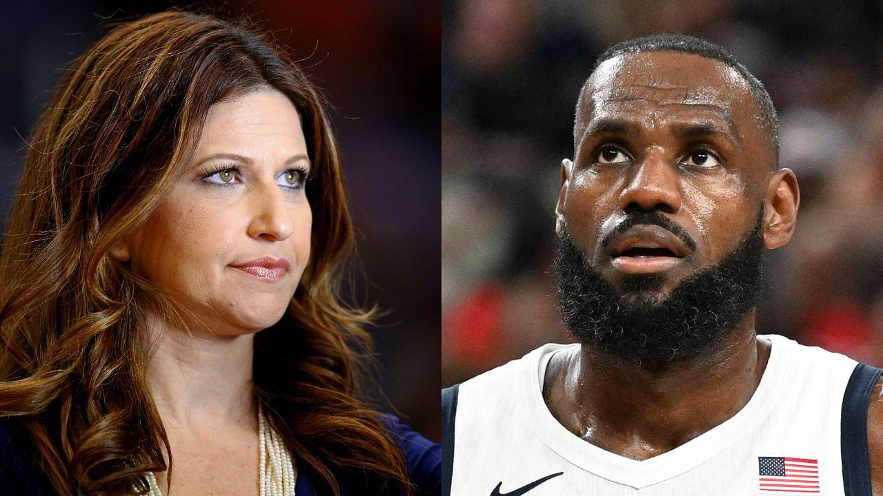 Rachel Nichols and LeBron James