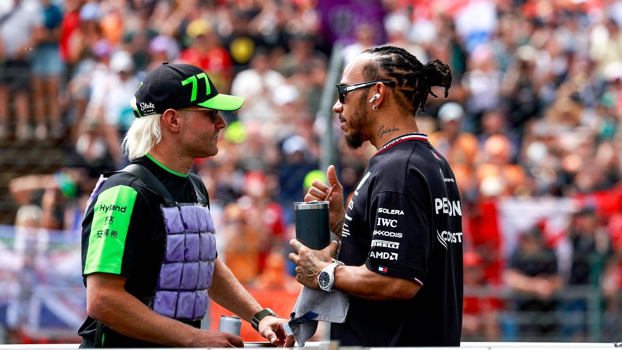 “I’d Design It as a Lollipop Pack”: Lewis Hamilton Mocks Valtteri Bottas’ Outfit During Hungarian GP Parade