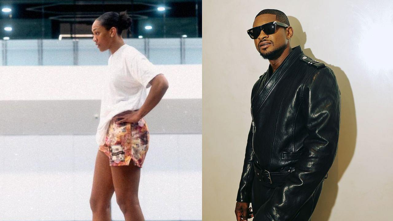 “Ain’t Did S*** All Day”: A’ja Wilson Annoyed with Teammates for Taking Pictures with Usher After Loss to Sky