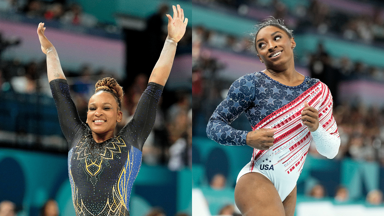 Rebeca Andrade Outshines Simone Biles on Vault, Draws Online Acclaim